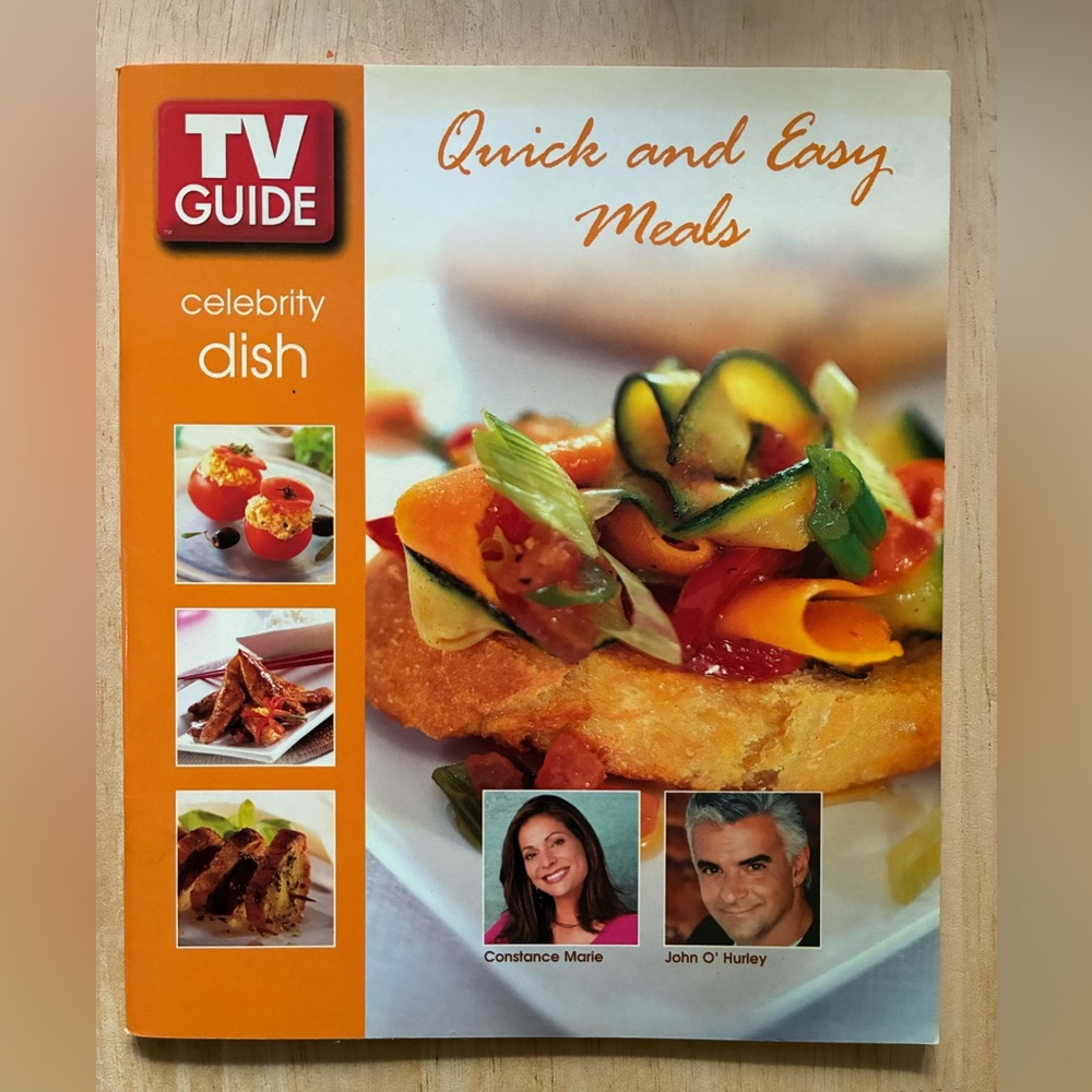 TV Guide 2004 Quick and Easy Meals Plus Two Celebrity Dish Recipes Paperback